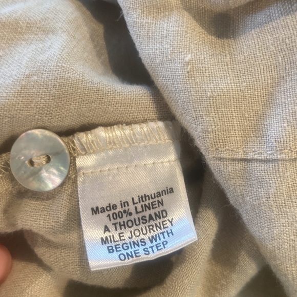 Flax button down - Picture 3 of 6